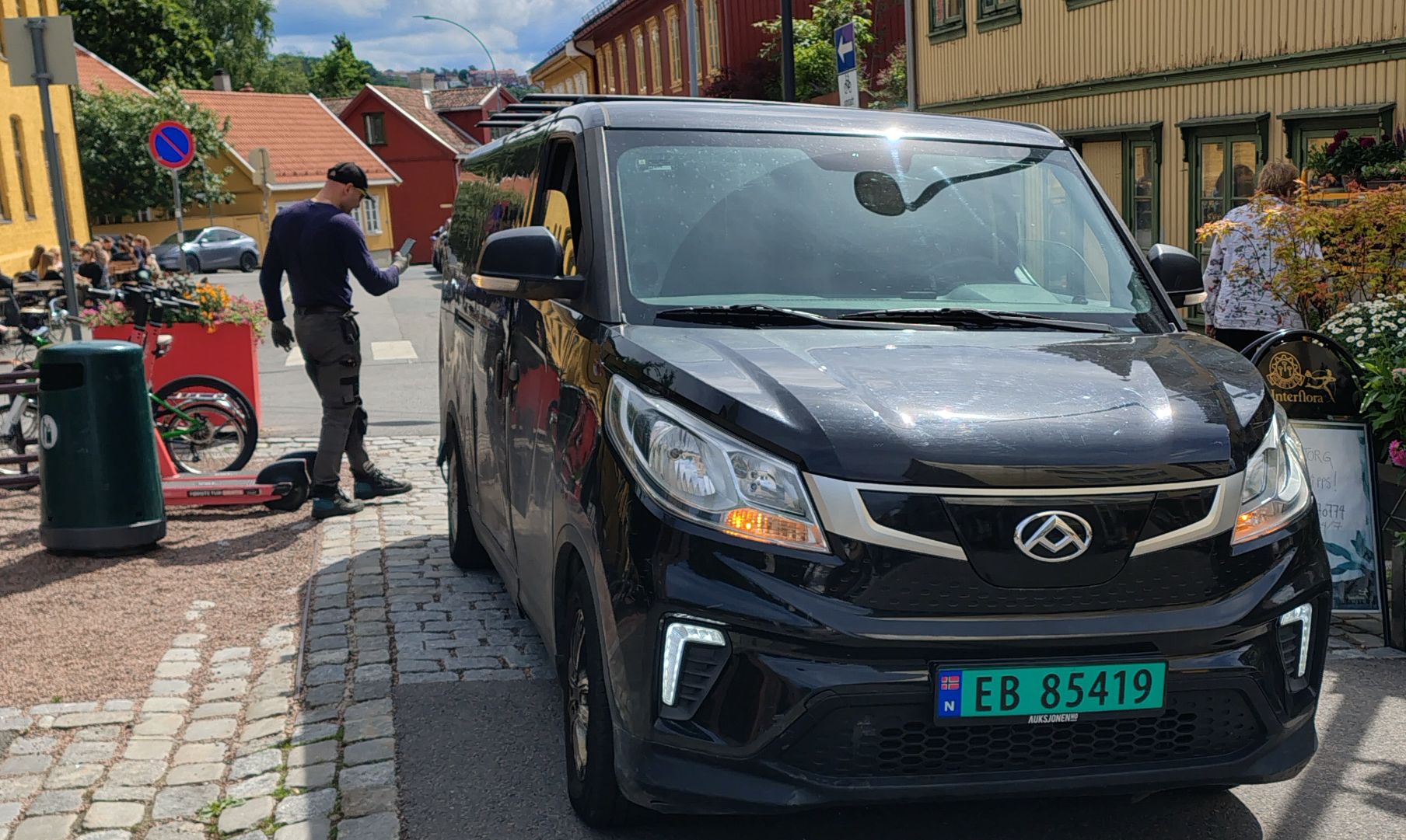 BB Mobility elektrisk varebil i Oslo